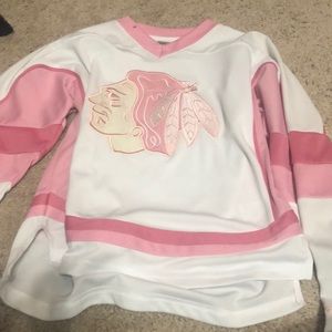 Girls Blackhawks jersey